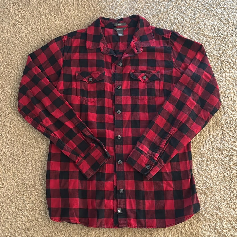 Eddie Bauer Women’s long sleeve flannel